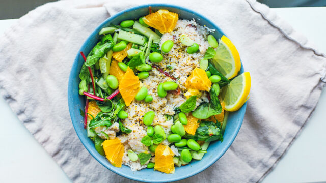 Asiatisk krabbesalat