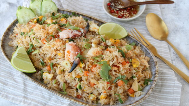 Spicy Crab Fried Rice