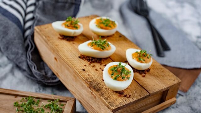 Djevelegg med krabbe og chili
