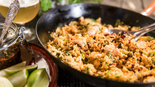 Risoni med chiliolje